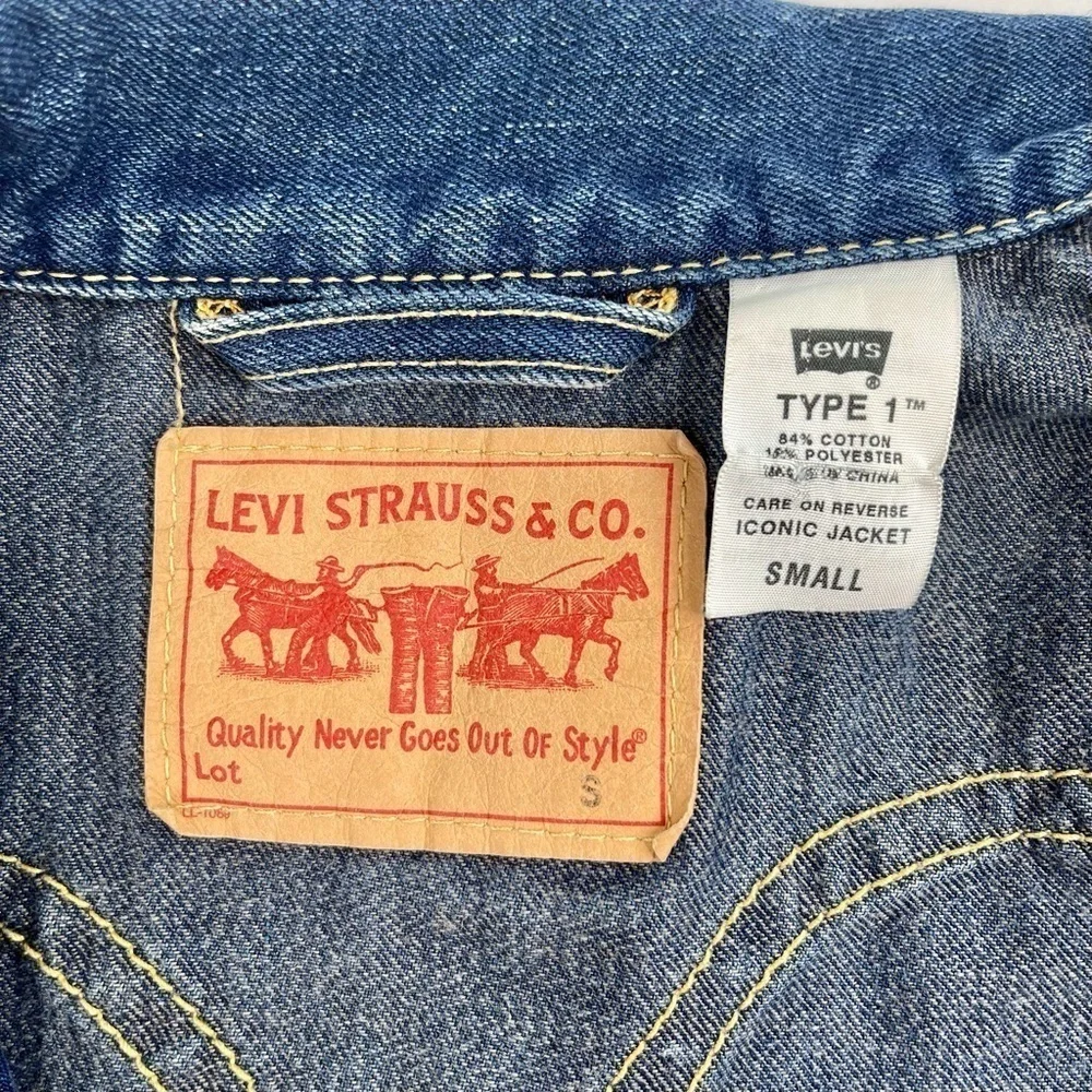 Levi’s Type 1 Iconic Denim Jean Jacket